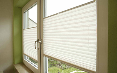 Шторы плиссе в квартире